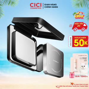 Phấn Phủ trang điểm CARSLAN lâu trôi kiềm dầu 24 giờ Che Phủ Tốt Nhỏ Gọn Tiện Lợi Vỏ Nam Châm 8g