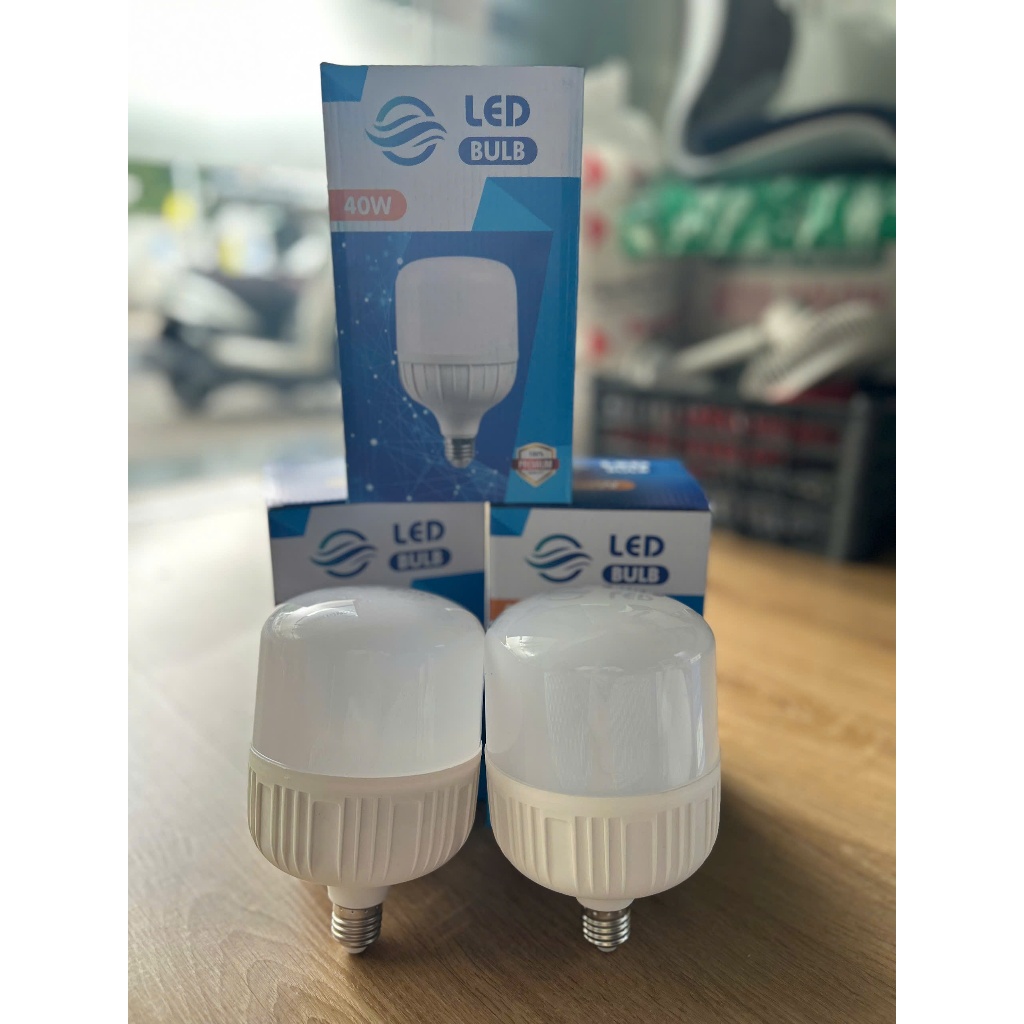 BÓNG ĐÈN LED TRỤ 30W 40W 50W - BÚP TRỤ T - Siêu Sáng, Tiết Kiệm Điện, Thân Kín Chống Nước