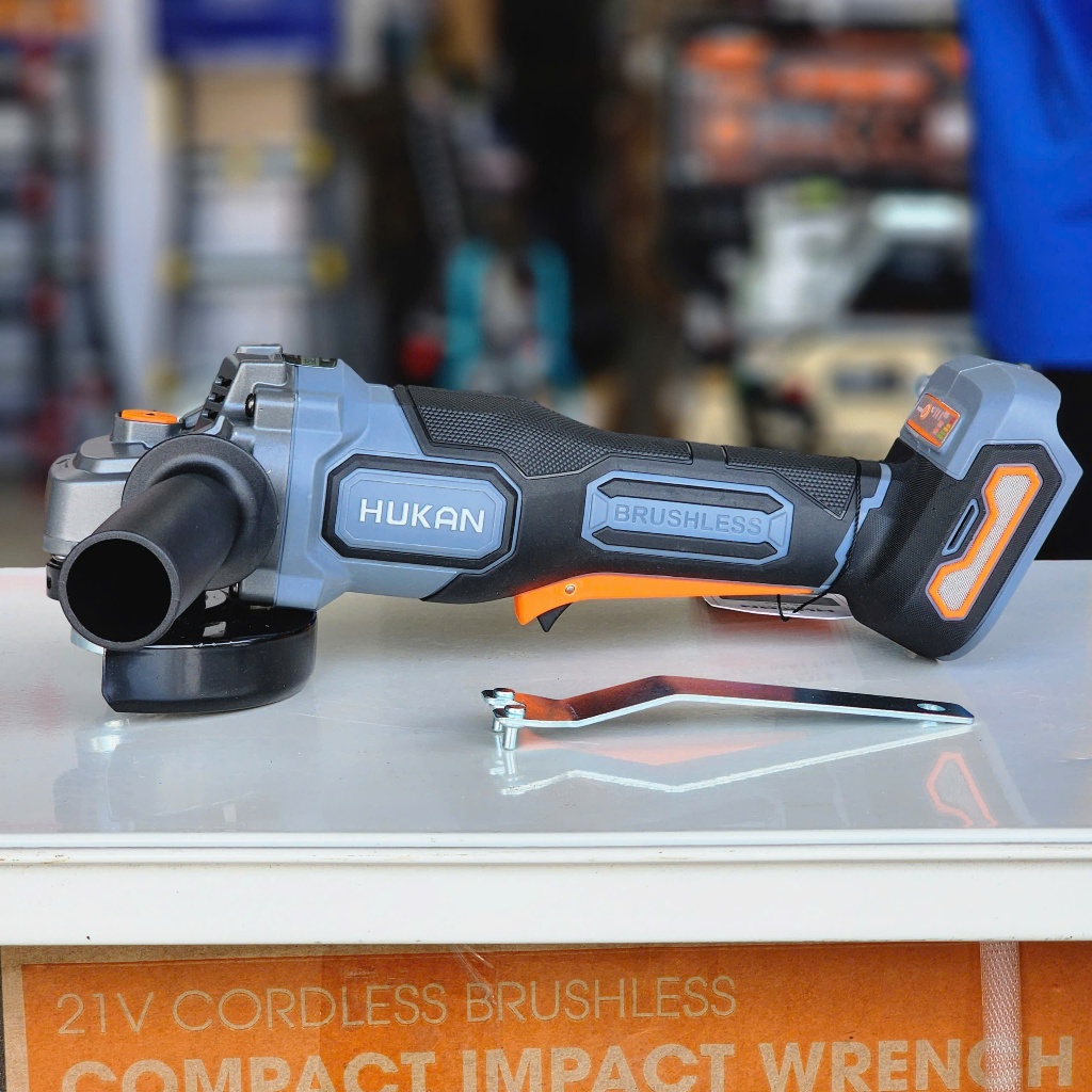 Máy Mài Góc Pin Không Chổi Than HUKAN G1-AG5900BL – 21V | 7.800 Vòng/Phút | Đĩa 100mm
