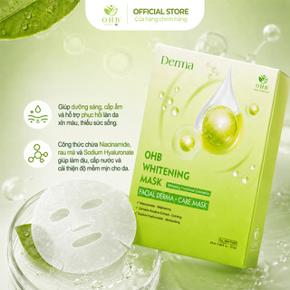Mặt Nạ OHB Dưỡng Ẩm, Dưỡng Sáng, Phục Hồi Da Xỉn Màu, Ngăn Ngừa Lão Hóa Whitening Mask Hộp 10 Miếng