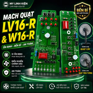 Mạch quạt điều khiển từ xa Mitsubishi LV16-R W16-R cho quạt đứng, quạt treo tường (Bảo hành 3 tháng)