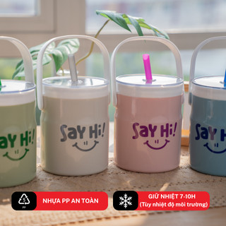 Bình đá trà sữa Say Hi 1L Tân Lập Thành Sản phẩm chất lượng, nhà nhà thịnh vượng, giữ nhiệt tốt
