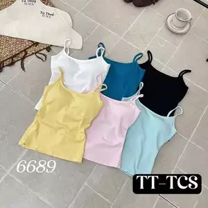 Áo bra 2 dây đệm mềm co giãn 6689