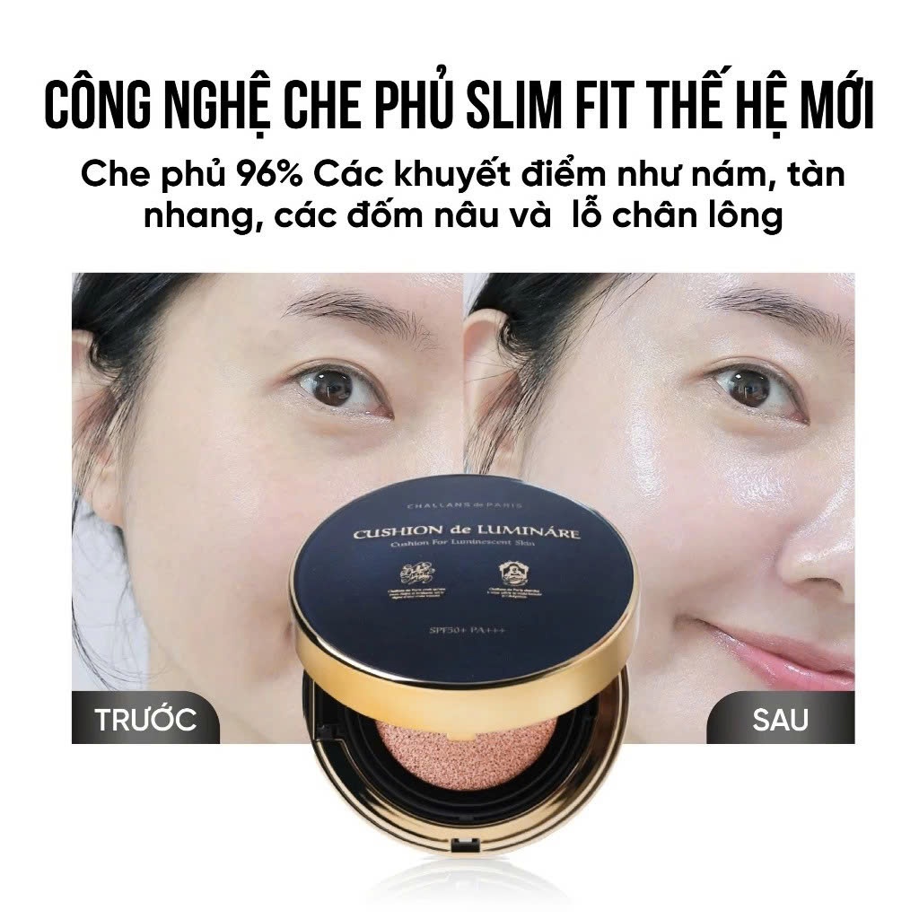 Q11_Phấn nước SKANSKIN Cushion De Luminare SPF50+PA+++ 15g
