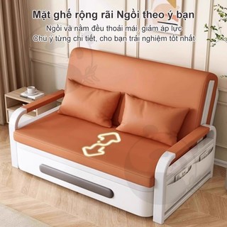 Sofa Giường Đa Năng Gấp Gọn 2 Trong 1 Đệm Êm Có Tay Vịn Tiết Kiệm Diện Tích Cho Phòng Nhỏ Đẹp