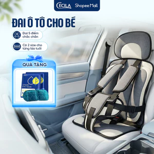 Ghế ngồi ô tô cho bé 1-9 tuổi CECILA bảo vệ an toàn cho bé khi ngồi trên xe dễ dàng sử dụng