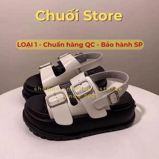 Dép quai hậu nữ da PU tổng hợp dệt vải đế cao su đáng yêu nữ tính dịu dàng êm chân