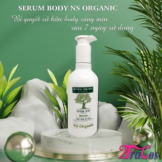 Kem dưỡng thể trắng da NS Organic Cream Body Collagen SPF35+ PA++++ 300gr (bật tông sáng da) 2Trucos