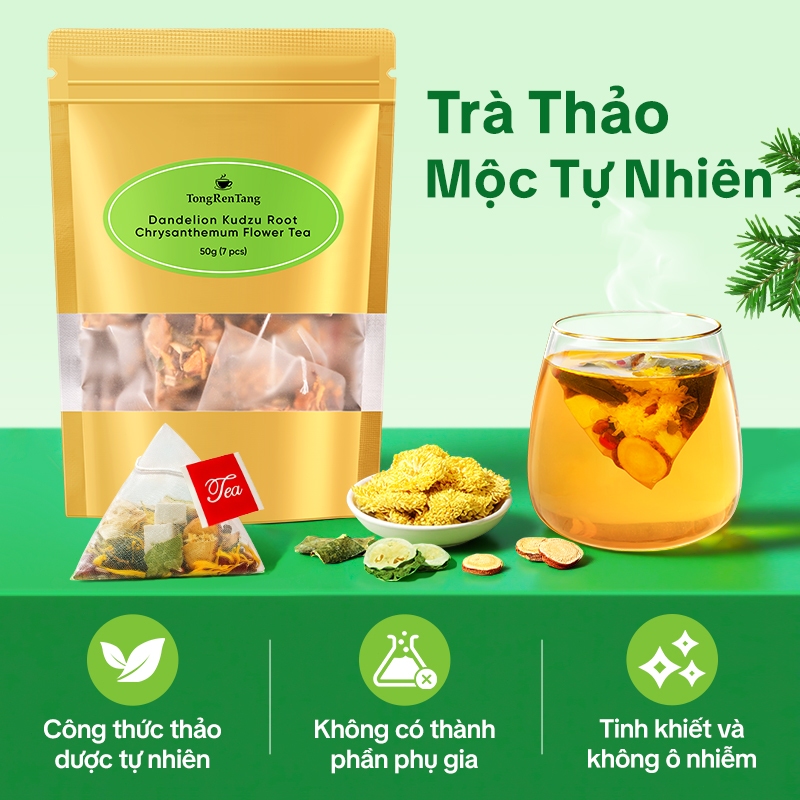Trà Thảo Mộc Tự Nhiên 105 Túi Lọc–Uống Hàng Ngày, An Thần, Mát Gan, Thanh Nhiệt Cơ Thể