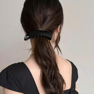 Cặp chuối đính charm, kẹp tóc dọc nhỏ kẹp tóc phồng cá tính K310