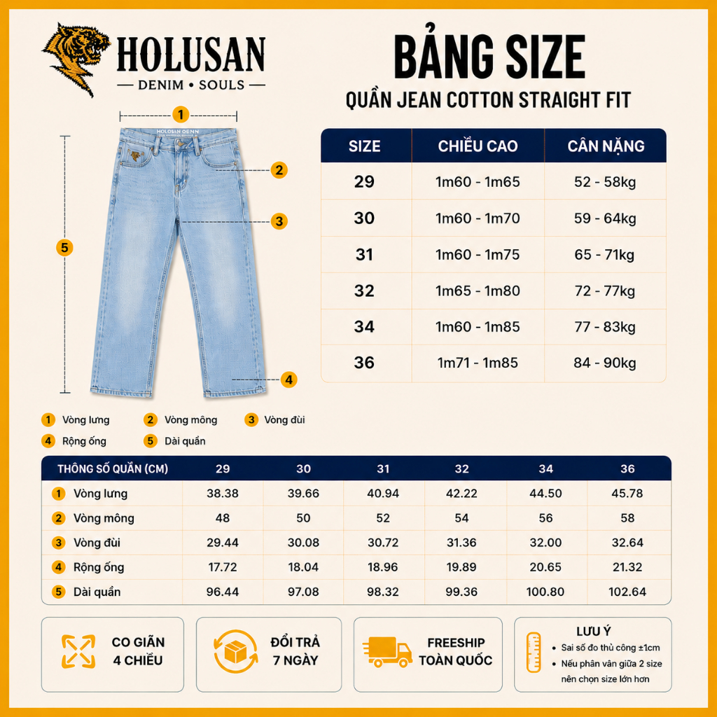 Đen Trơn VIP 8 - Quần Jean Nam Đen Trơn Slimfit Holusan Co Giãn Nhẹ Form Ôm Basic Cao Cấp