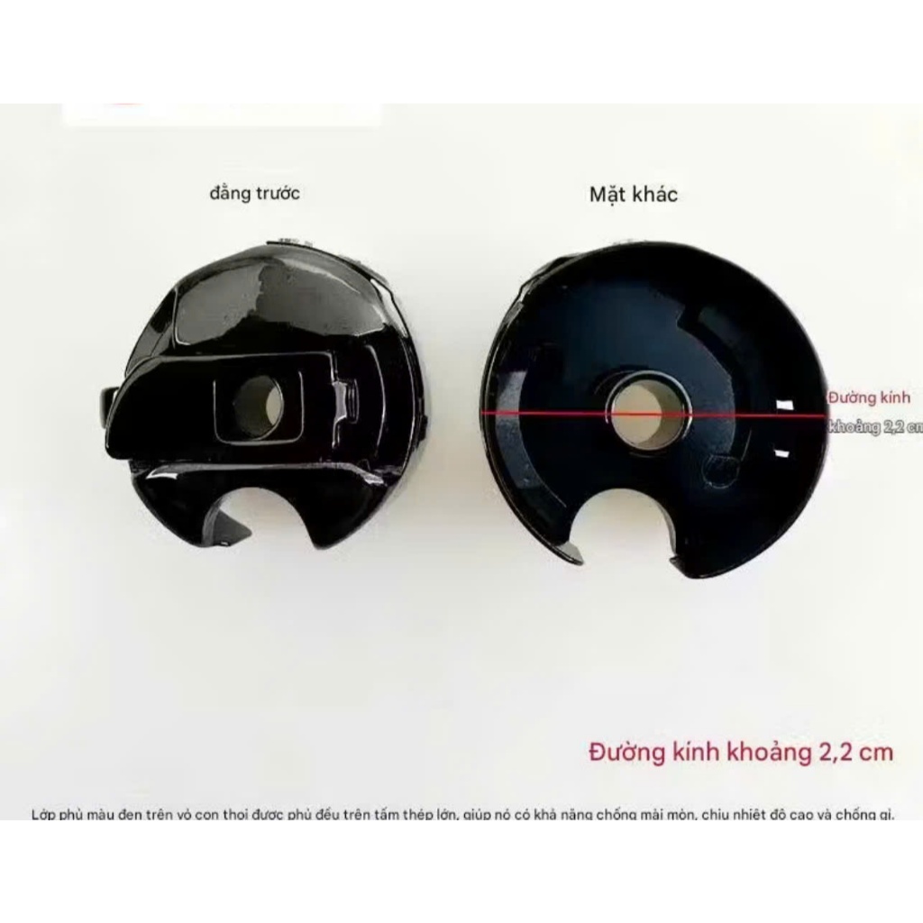 Thuyền đen chống rối chỉ chống đứt chỉ máy may 1 kim công nghiệp (thuyền máy may 1 kim)