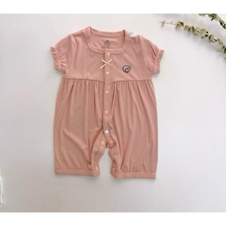 Body đùi ngắn tay cài giữa siro bubaby