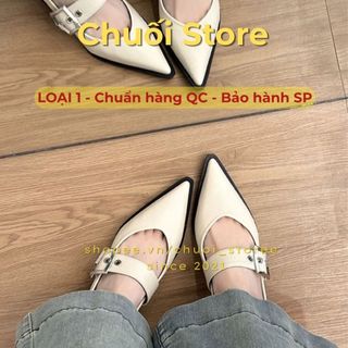 Giày lolita nữ da PU tổng hợp dệt vải đế cao su tiểu thư cổ điển đáng yêu thanh lịch