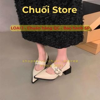 Giày lolita nữ da PU tổng hợp dệt vải đế cao su tiểu thư cổ điển đáng yêu thanh lịch