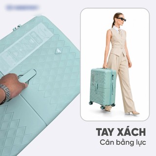 Vali nhưa  PP khoang rộng lớn, chống vỡ tuyệt đối size 28 inch 32 inch VÀ 20 INCH{ BẢO HÀNH 5 NĂM PHỤ KIỆN}