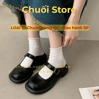 Giày sục nữ da PU tổng hợp dệt vải đế cao su thuận tiện dễ mang êm chân th