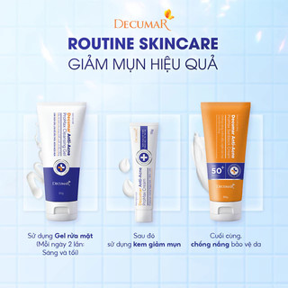 Kem Chấm Giảm Mụn Giảm Sưng Viêm, Mờ Thâm Sẹo Thế Hệ Mới Decumar ProMax Cream 15g