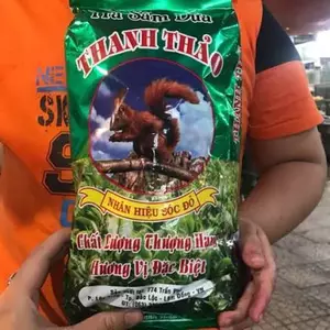 Trà sâm dứa Con Sóc đỏ gói 350gr /Uống Là Mê