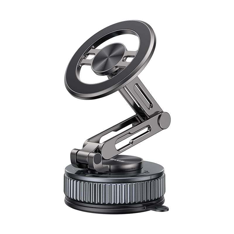 Giá Đỡ Điện Thoại Ô Tô Hút Chân Không & Từ Tính - Xoay 360° Đa Hướng, Chống Rung Vượt Trội _G2