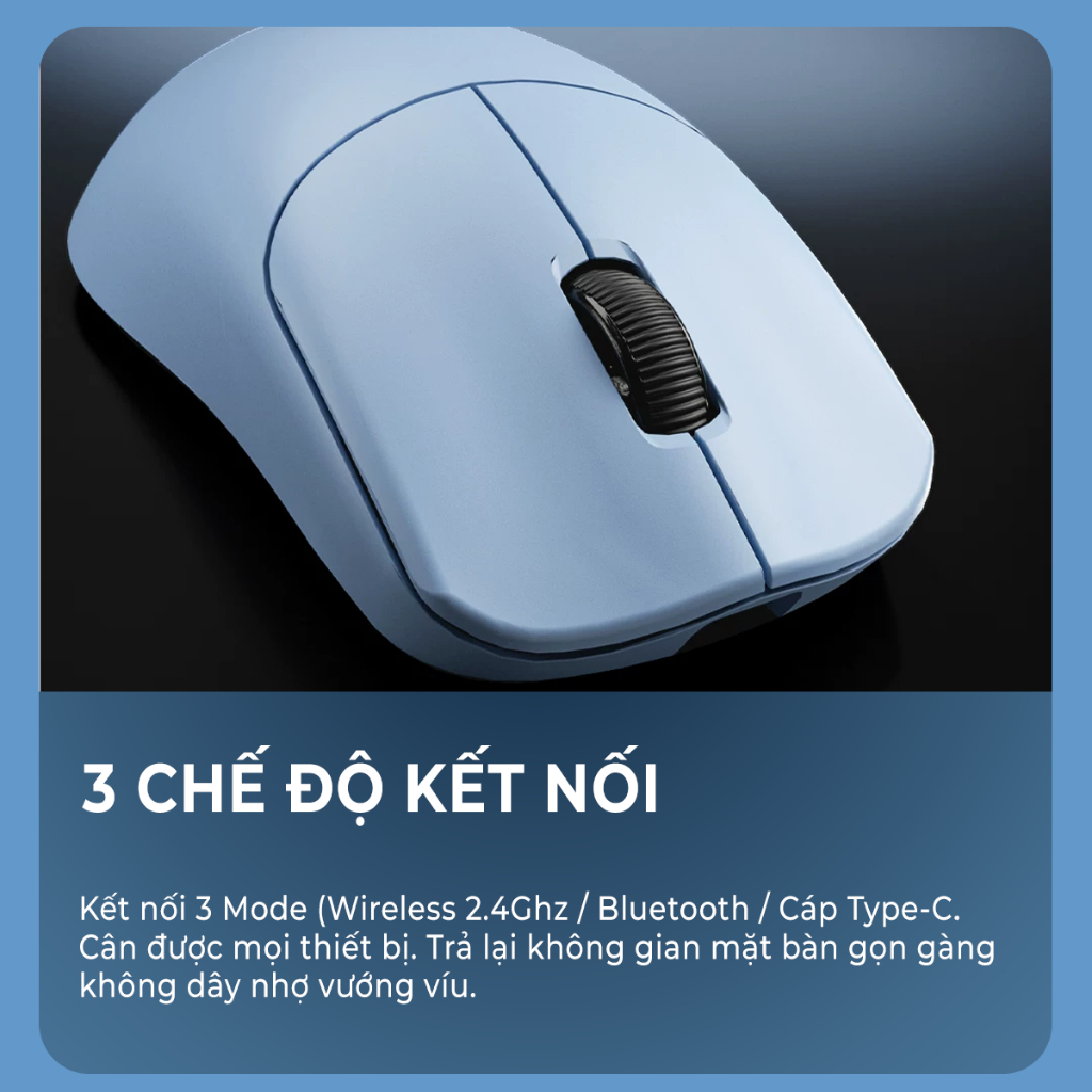 Chuột không dây Xinmeng Zero1 Pro - Chuột Bluetooth 3 mode kết nối, 24000 DPI, Pin 500mAH sử dụng nhiều ngày lthọc | BigBuy360 - bigbuy360.vn