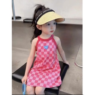 Váy hoa nhí bé gái size 9-35kg chất cotton siêu xinh siêu đáng yêu cho bé hot mùa hè 2026 (HK05)