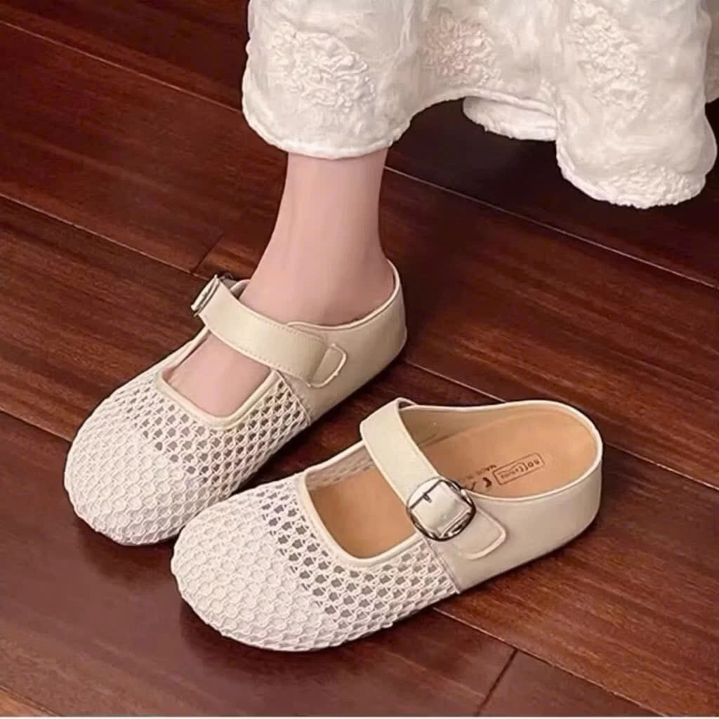 Sục Đế Cao Nữ, Sục Lưới Đế Cao Thoáng Mát N70 || Anshoes Dynasty