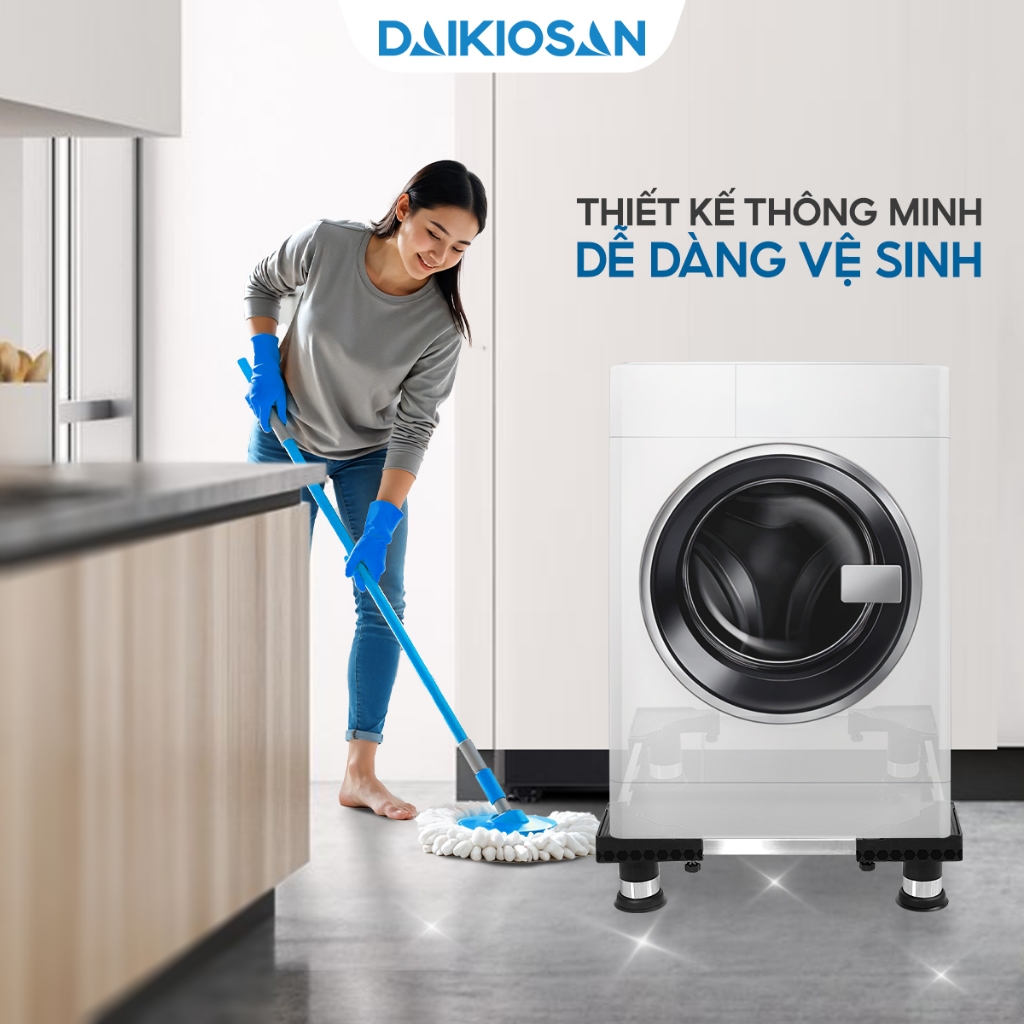 Chân Kê Máy Giặt, Tủ Lạnh Daikiosan DVCK-00005 Chống Rung Chịu Lực Tốt - Điện Máy Linh Đan | BigBuy360 - bigbuy360.vn