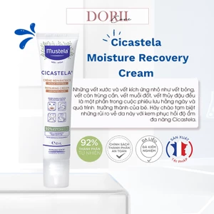 Mustela Kem Phục Hồi Độ Ẩm Đa Năng Cicastela Moisture Recovery Cream 40ml