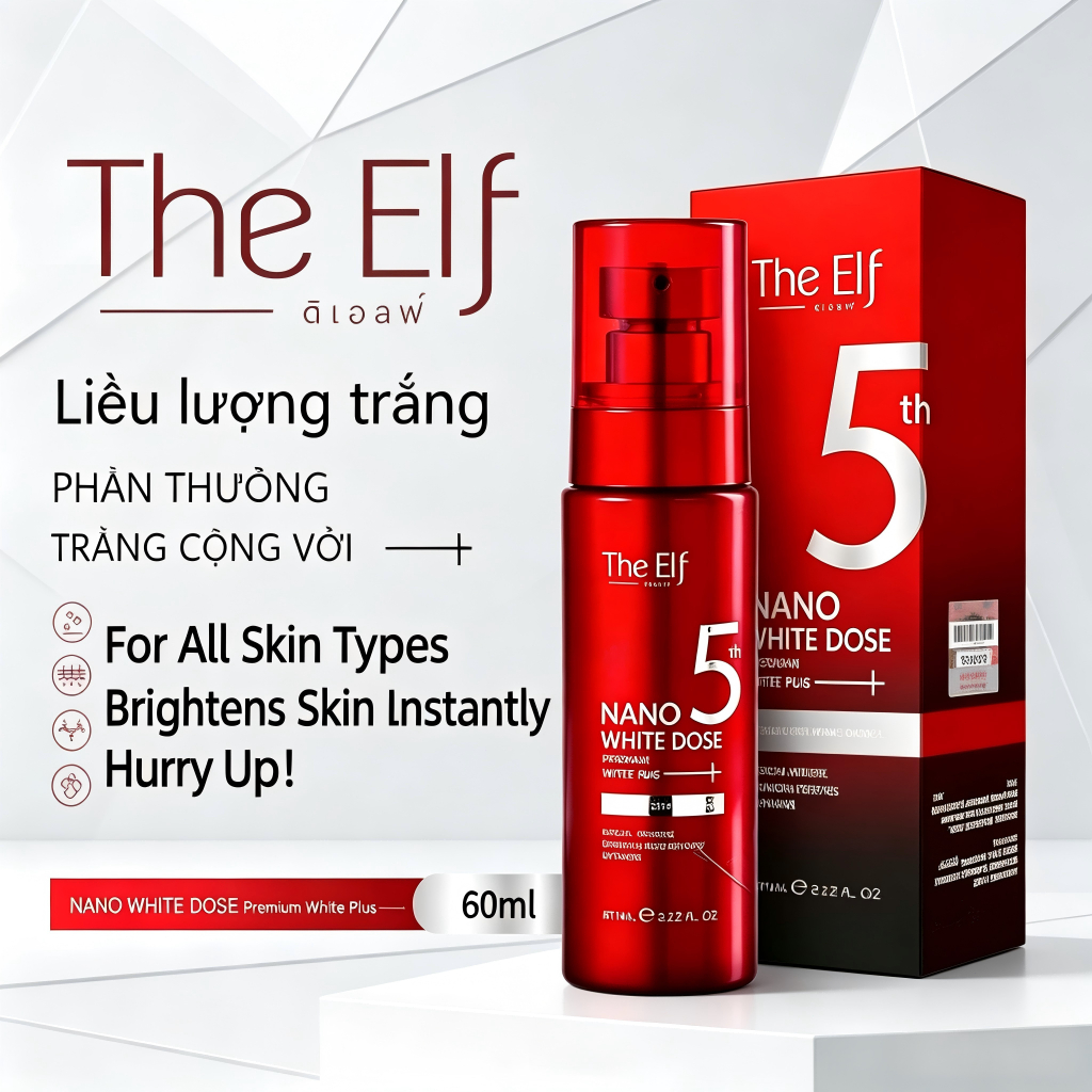 Phiên bản gốc Thái Lan - Tinh chất dưỡng trắng da, dưỡng trắng da, chống lão hóa, xóa tàn nhang
