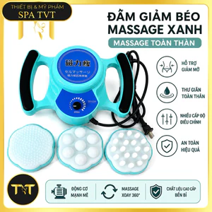Đầm Rung Massage Giảm Béo GX Xanh Nhiều Cấp Độ, Máy Massage Toàn Thân Hỗ Trợ Thư Giãn Spa Tại Nhà