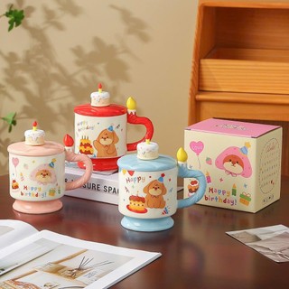 ly sinh nhật, làm quà tặng,kỷ niệm, trang trí góc học, làm bằng sứ cầm rất chắc tay XR952