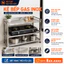Kệ inox 3 tầng để đồ đa năng, để chén, bếp gas chắc chắn, tiện lợi