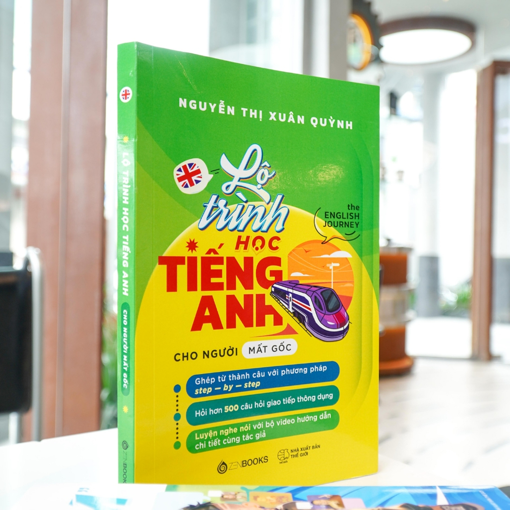 Combo Sách Chinh Phục Tiếng Anh: Chém Tiếng Anh Không Cần Động Não + Lộ Trình Học Tiếng Anh Mất Gốc
