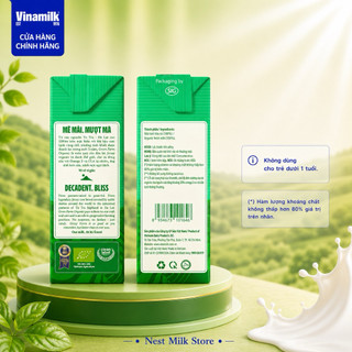 Sữa Tươi Tiệt Trùng Vinamilk Green Farm Organic Cao Cấp 110ml - Thùng 48 Hộp