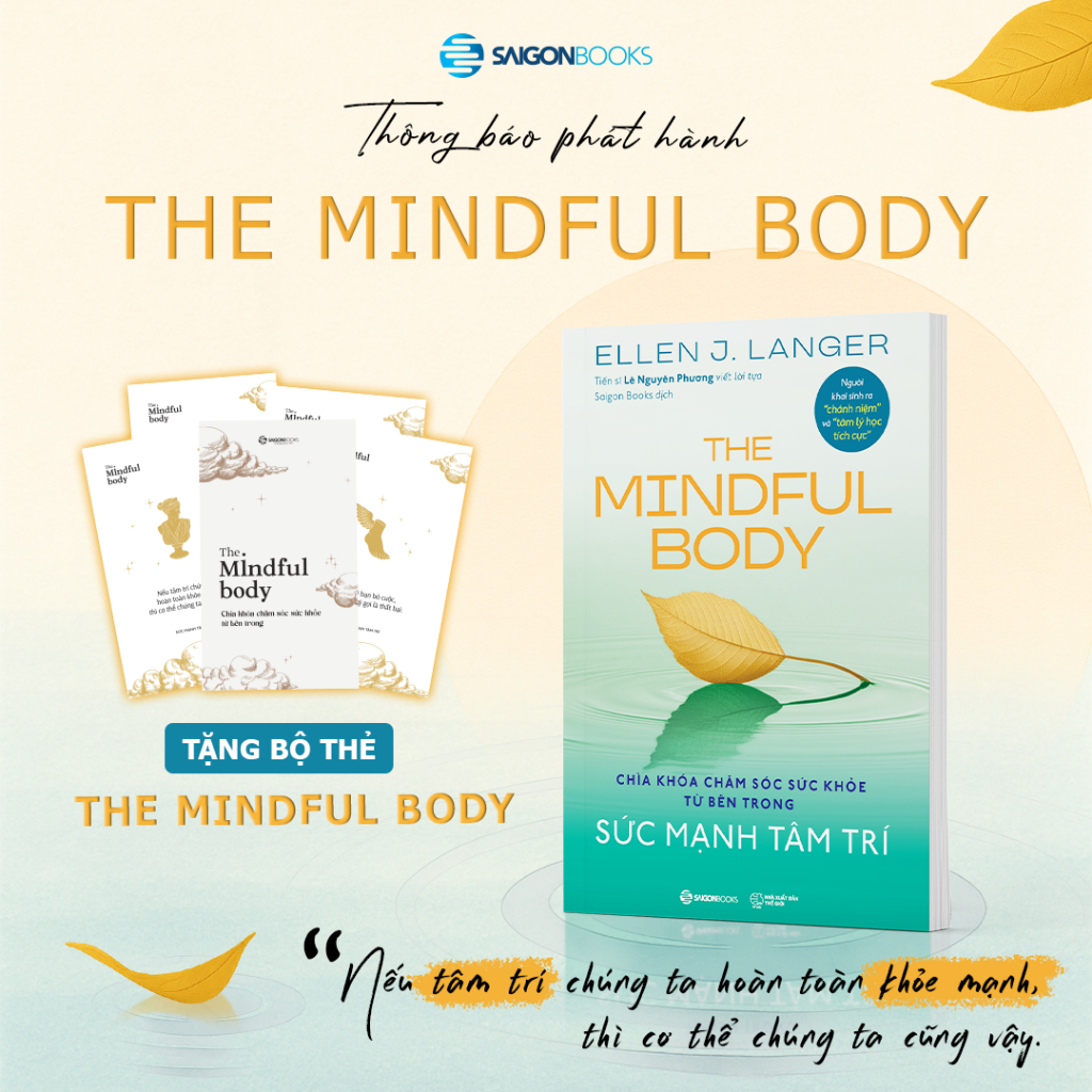 Sách - The Mindful Body - Sức Mạnh Tâm Trí - Ellen J. Langer