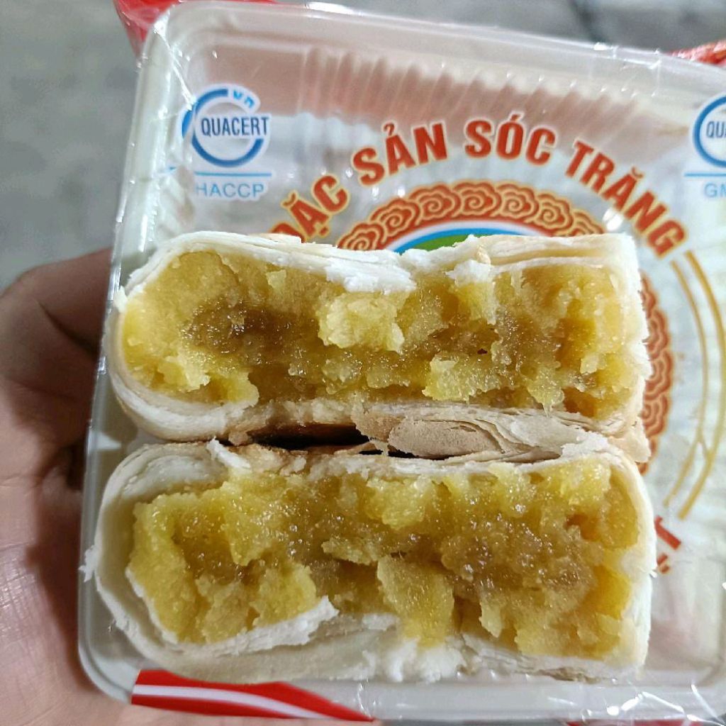 ( như hình ) Bánh pía chay  Đất Phương Nam ( Hải Sơn ) 400g - đặc sản Sóc Trăng