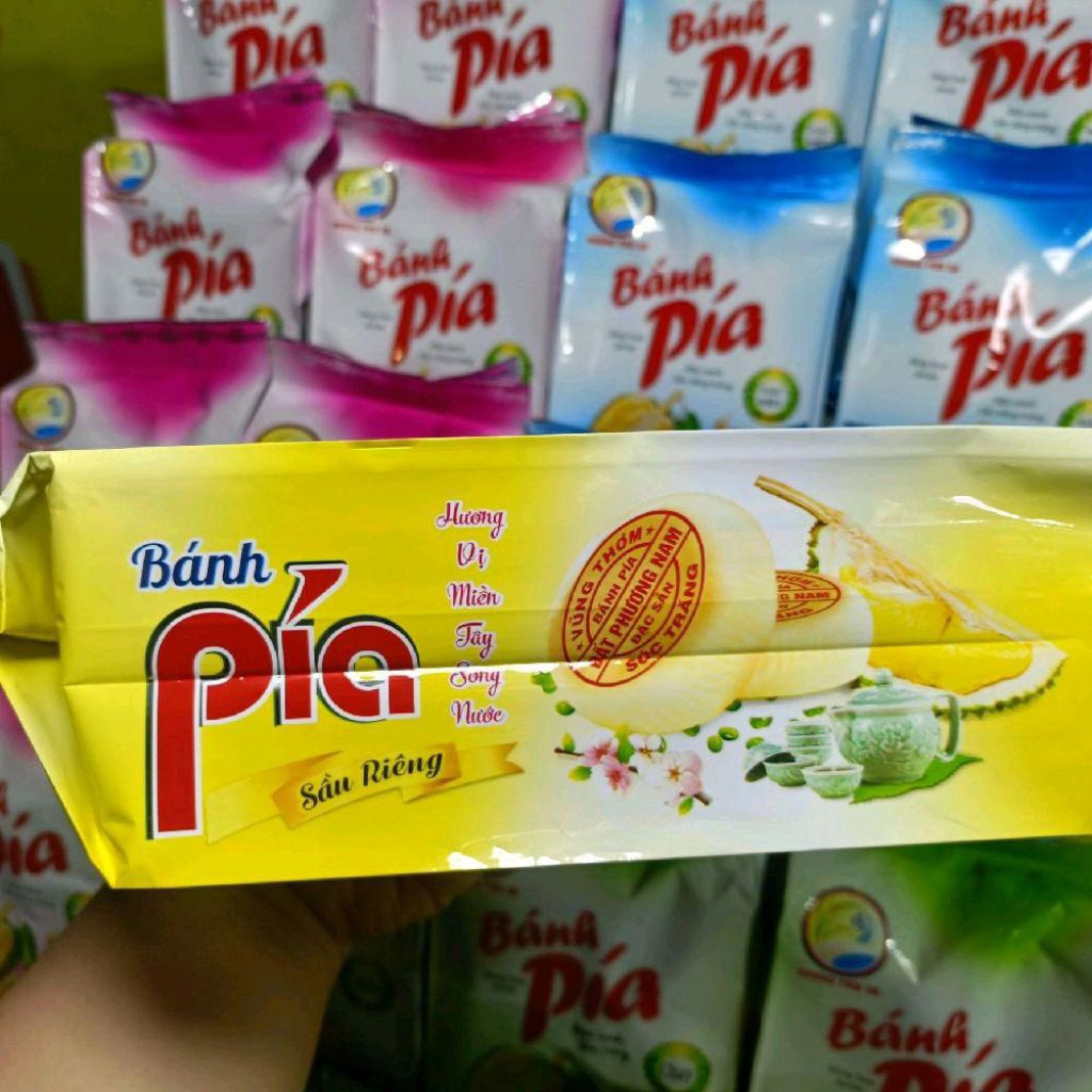 ( như hình ) Bánh pía chay  Đất Phương Nam ( Hải Sơn ) 400g - đặc sản Sóc Trăng