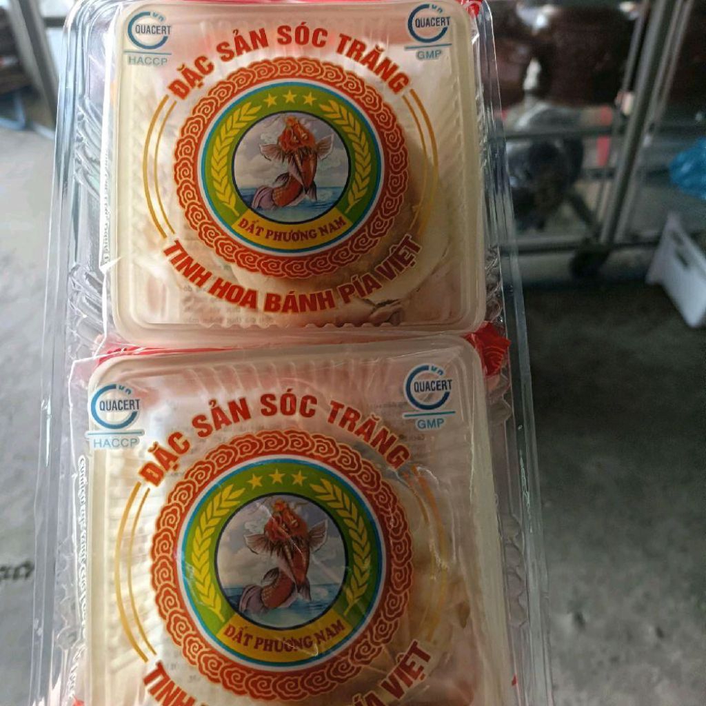 ( như hình ) Bánh pía chay  Đất Phương Nam ( Hải Sơn ) 400g - đặc sản Sóc Trăng