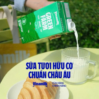 Sữa Tươi Tiệt Trùng Vinamilk Green Farm Organic Cao Cấp 1L - Thùng 12 Hộp
