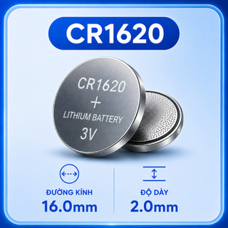 (Vỉ 5 Viên) Pin cúc áo CR1216, CR1220, CR1616, CR1620, CR1632, CR2016, CR2025, CR2032, CR2430