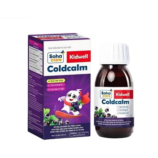 Siro giảm ho - giải cảm cho bé Kid Well ColdCalm lọ 120ml