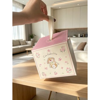 Cốc sứ gấu 968 nơ hồng siêu dễ thương kèm nắp và hộp,ly văn phòng hoặc quà tặng Chất lượng cao cấp Quà tặng ý nghĩa