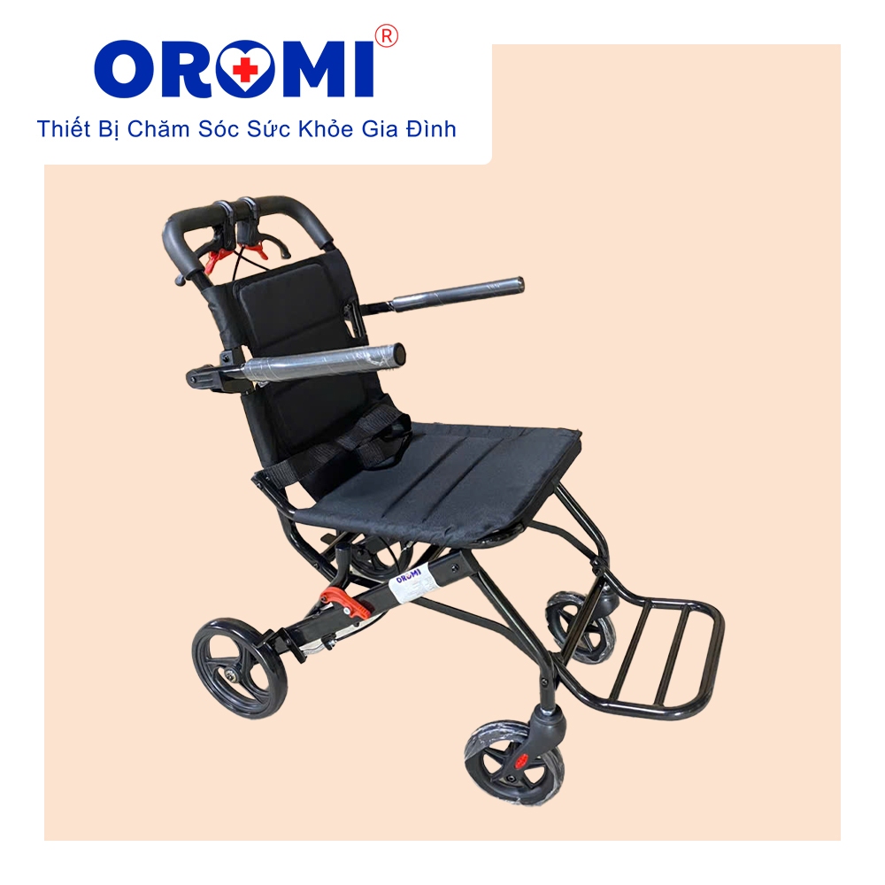 Xe Lăn Du Lịch OROMI XL-84S - Gấp Gọn Siêu Nhẹ