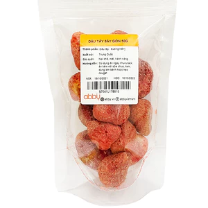 Dâu tây sấy giòn 50g/Uống Là Mê