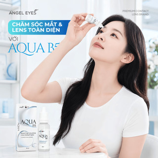 Nước nhỏ mắt kính áp tròng Aqua B5 | Dung dịch nhỏ mắt lens hỗ trợ cấp ẩm khi đeo lens
