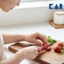 Dao gọt hoa quả lưỡi thẳng 94mm KAI Hocho Kitchen Knife Short bằng thép không gỉ cán nhựa PP nhiều màu (Vỉ nhựa)