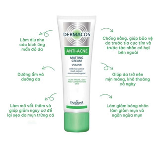 Kem Dưỡng Ẩm Da Dầu Mụn Farmona Dermacos 50ml – Giảm Nhờn, Làm Mịn Da Căng Bóng