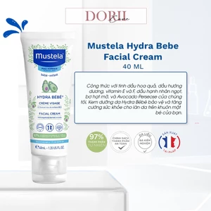 Kem Dưỡng Da Mặt Cho Bé Mustela Hydra Bebe Facial Cream 40ml