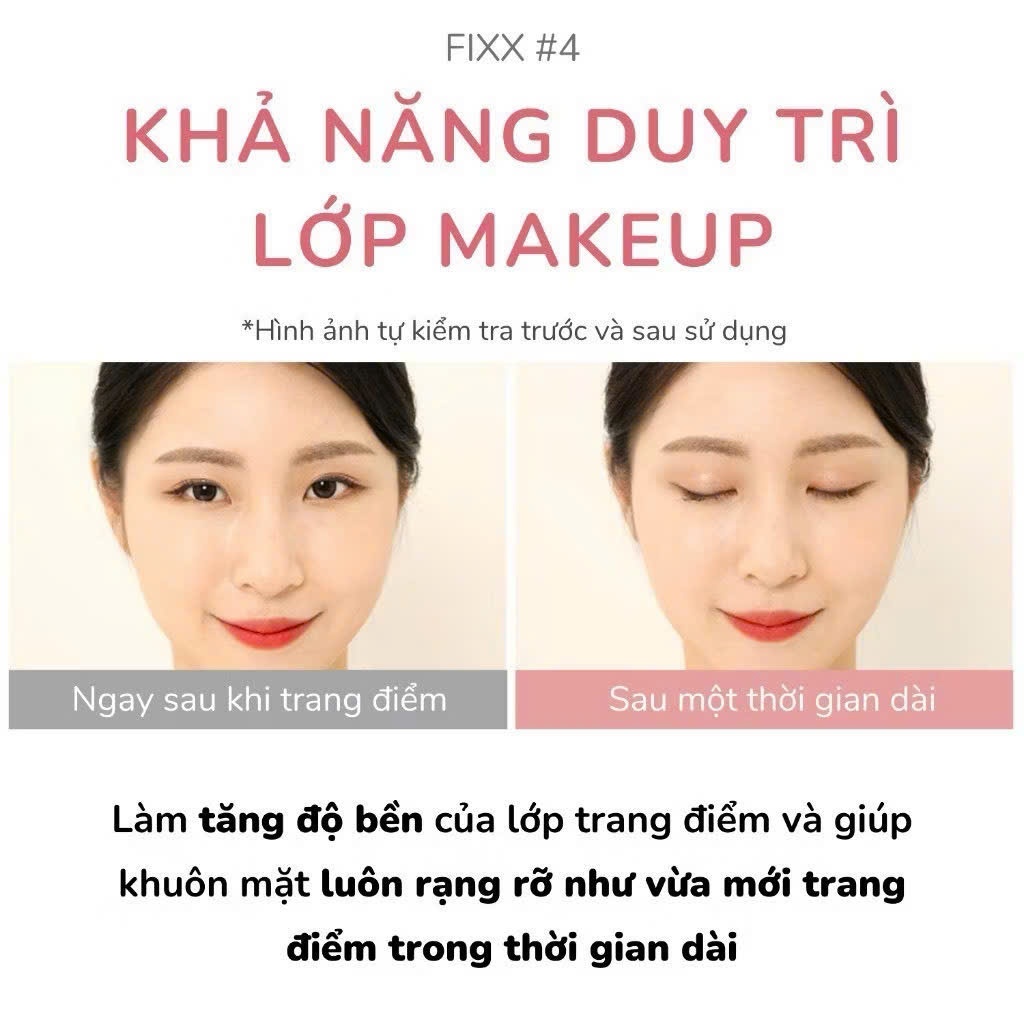 Xịt nền trang điểm mịn màng SONATURAL POWDER4ROOM ALL DAY TIGHT MAKE UP SETTING FIXX (35ml) hồng IS143